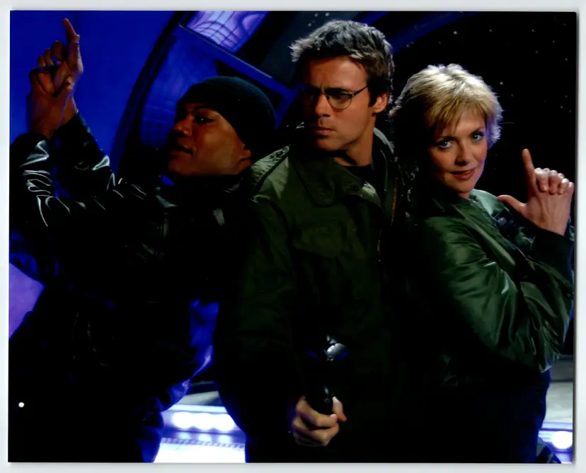 Stargate SG-1 Michael Shanks Amanda Tapping Chris Judge Original Photo 8" x 10"