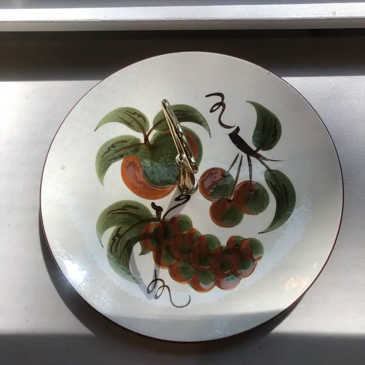 Stangl Orchard Serving Plate Platter  Tidbit Tray 10”