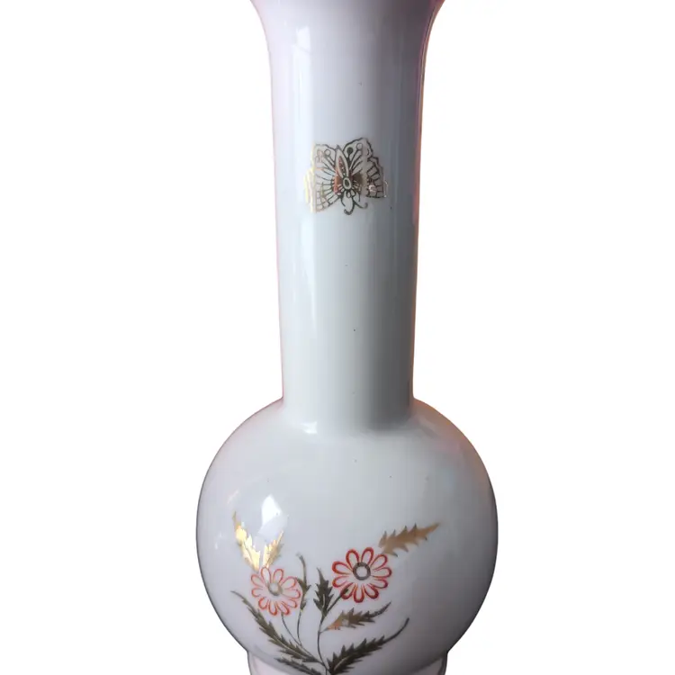 Vintage Floral Vase