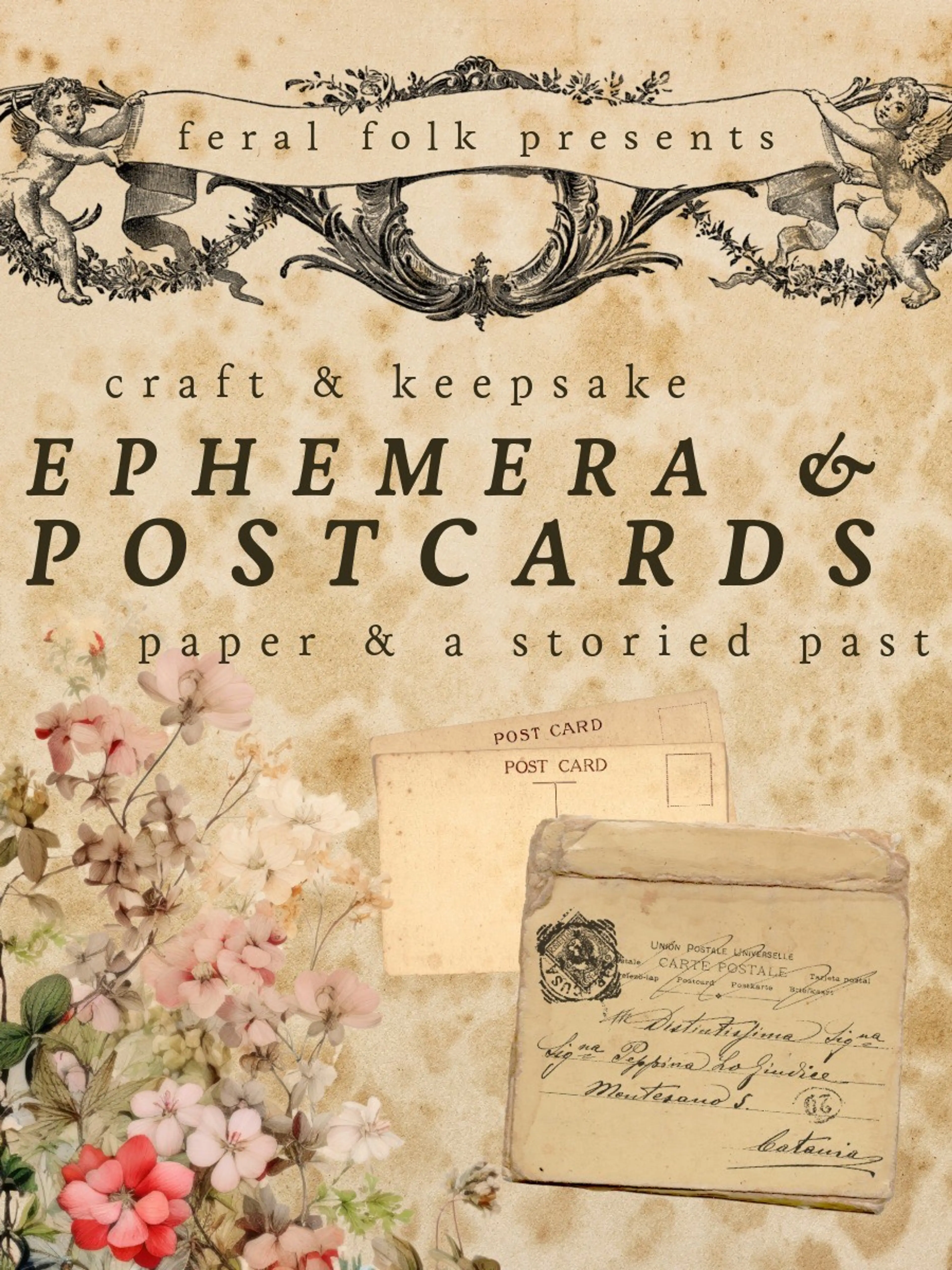 Ephemera & Postcards: Antique & Vintage, Heartfelt Letters, Polaroids, Unused PCs & More!
