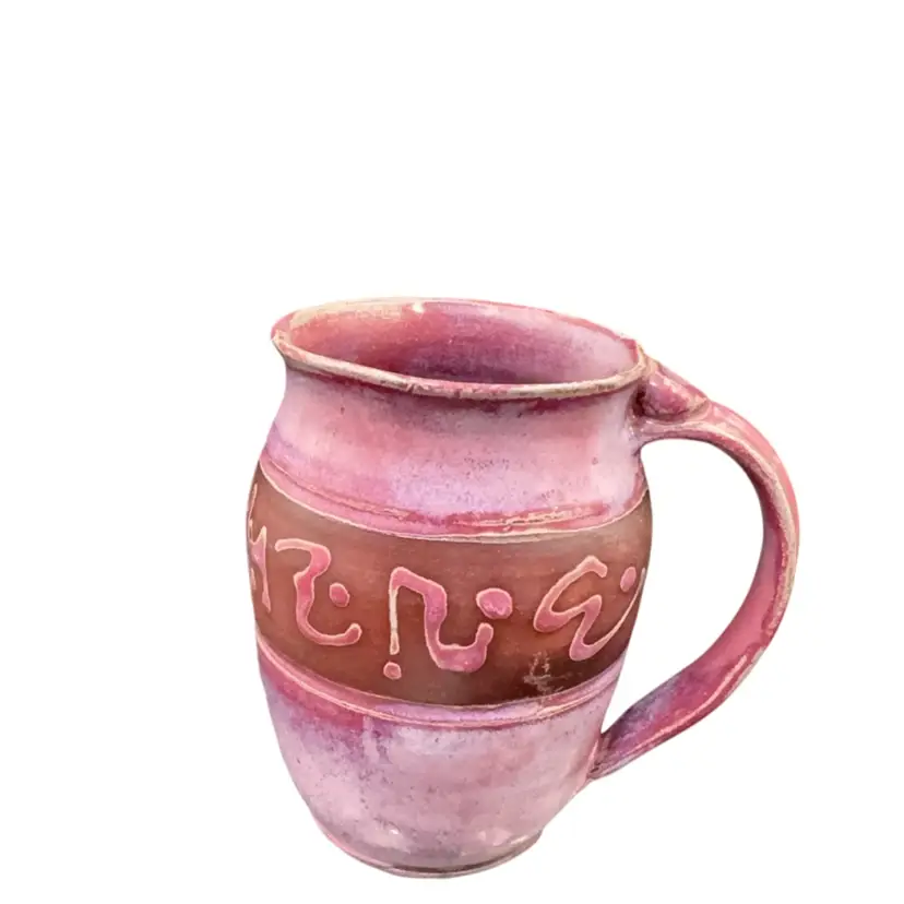 Studio Art Handmade On The Wheel Coffee Mug 18oz