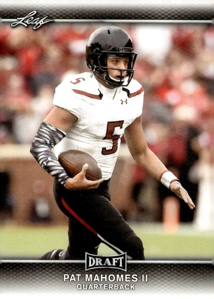 2017 Leaf Draft #56 Pat Mahomes II