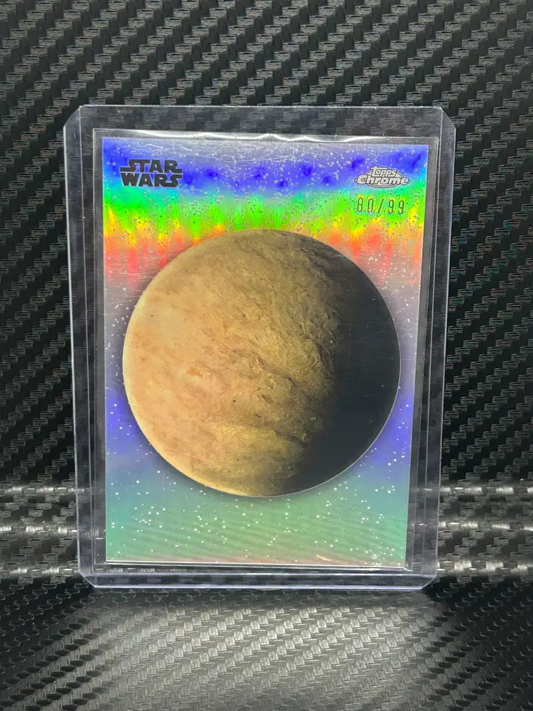 2024 Topps Star Wars Hyperspace PV-4 Planetary Views Bespin /99 Refractor