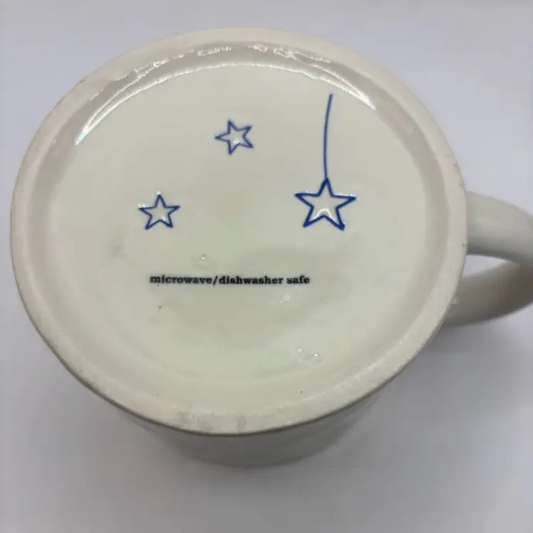 16 Oz Stoneware Mug Hedgehog Secret Image On Bottom