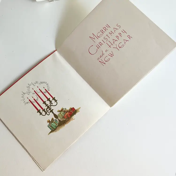 Vintage Christmas Cards - Unsigned