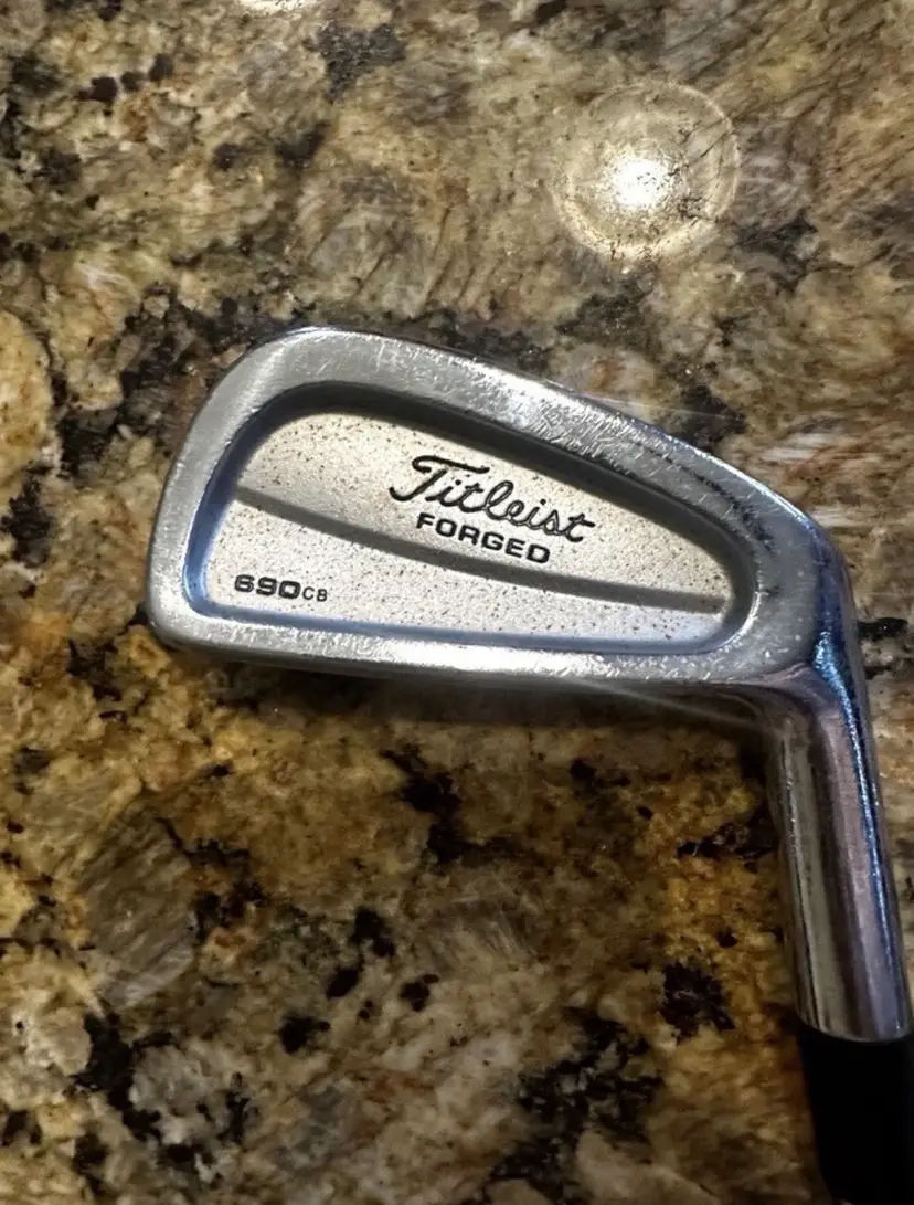 Titleist 690 CB Forged Iron Set 3-PW Stiff Flex Steel Shaft