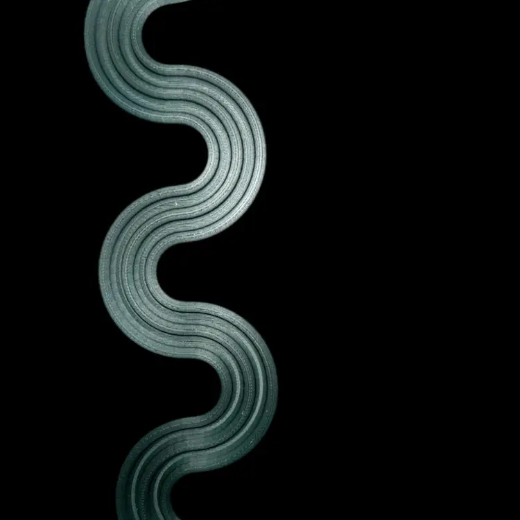 11 inch Wiggly Plant Stake in Deep Spruce🌲