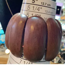 Wooden Stretchie Bracelet Made In Philippians