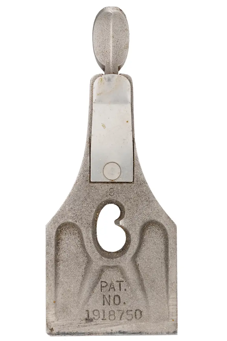 Stanley Plane Lever Cap For No. 4-1/2 to No. 7 Type 16 - 2-3/8" Wide, Small Chip