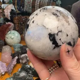 Rainbow Moonstone Sphere 72mm 50B Sale