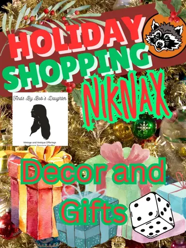 Vintage Christmas-Roll The Dice To Determine Your Discount