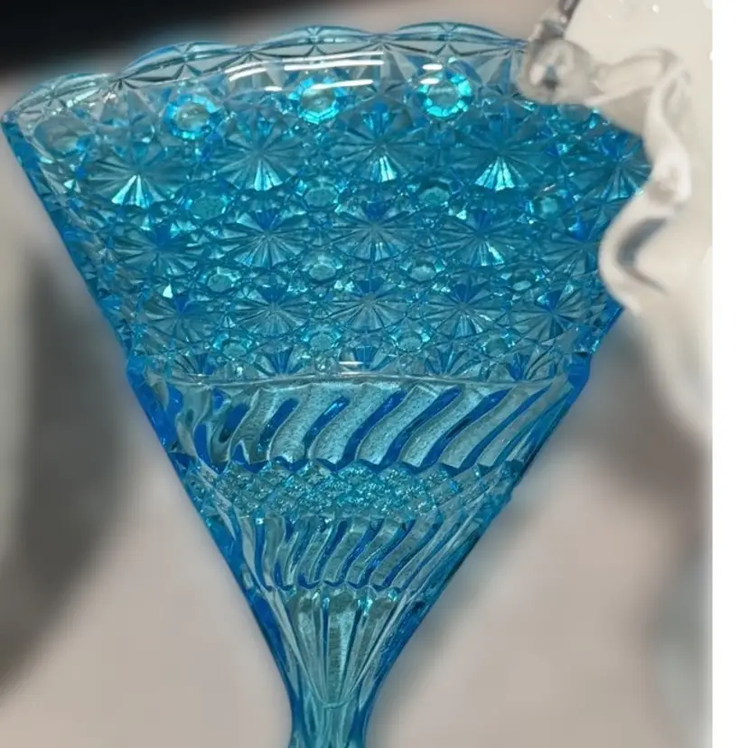 036.  Vintage Fenton Blue