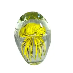 In The Dark Jellyfish Paperweight