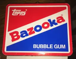 Bazooka Lunchbox 8" x 6 1/2" x 3"