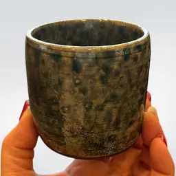 Raku Pottery Vessel Or Votive Holder | 2.75”