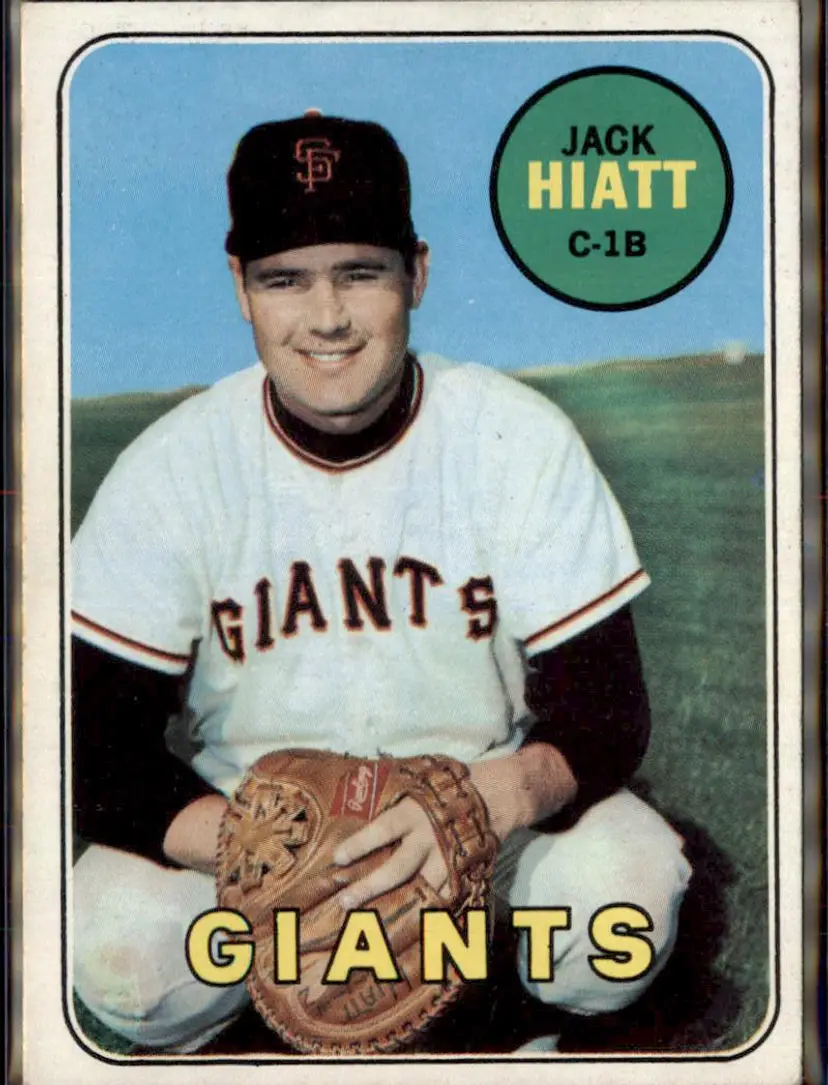 1969 Topps #204 Jack Hiatt - (pk3) - San Francisco Giants