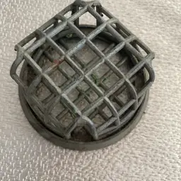 Vintage Metal Flower Frog