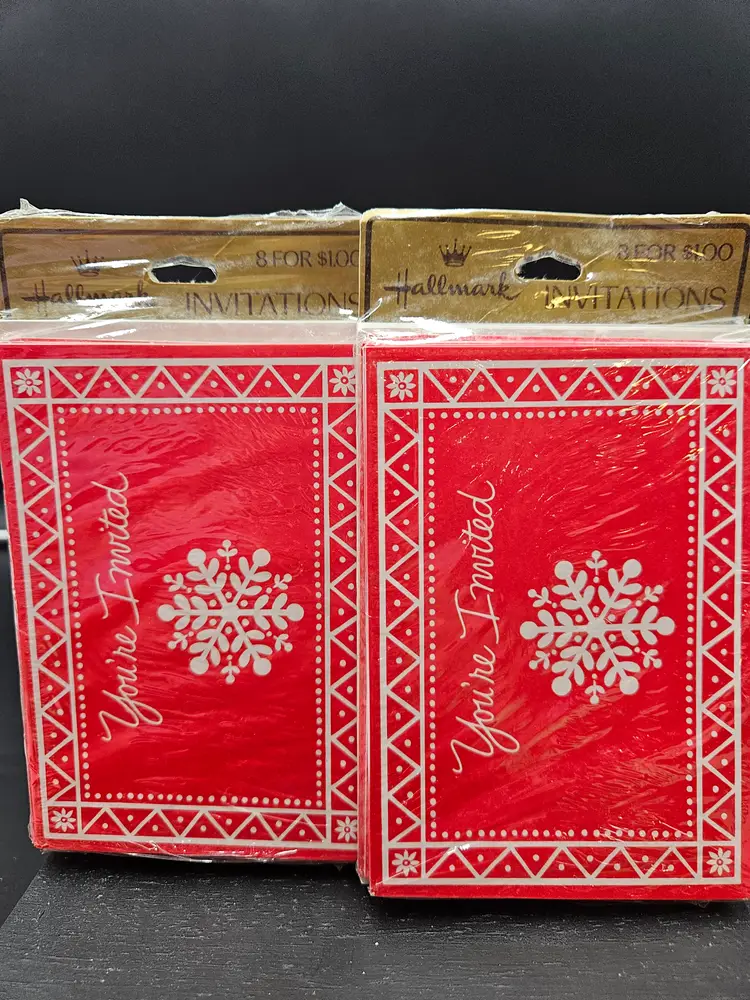 NOS Hallmark Invitations, 2 sets of 8