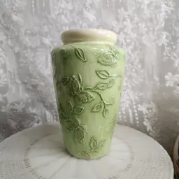 Green Vine Vase