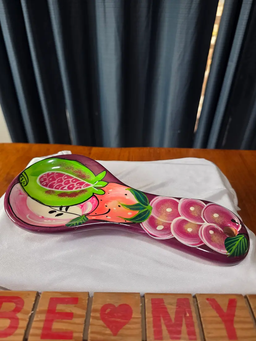 Talavera mexican spoon rest