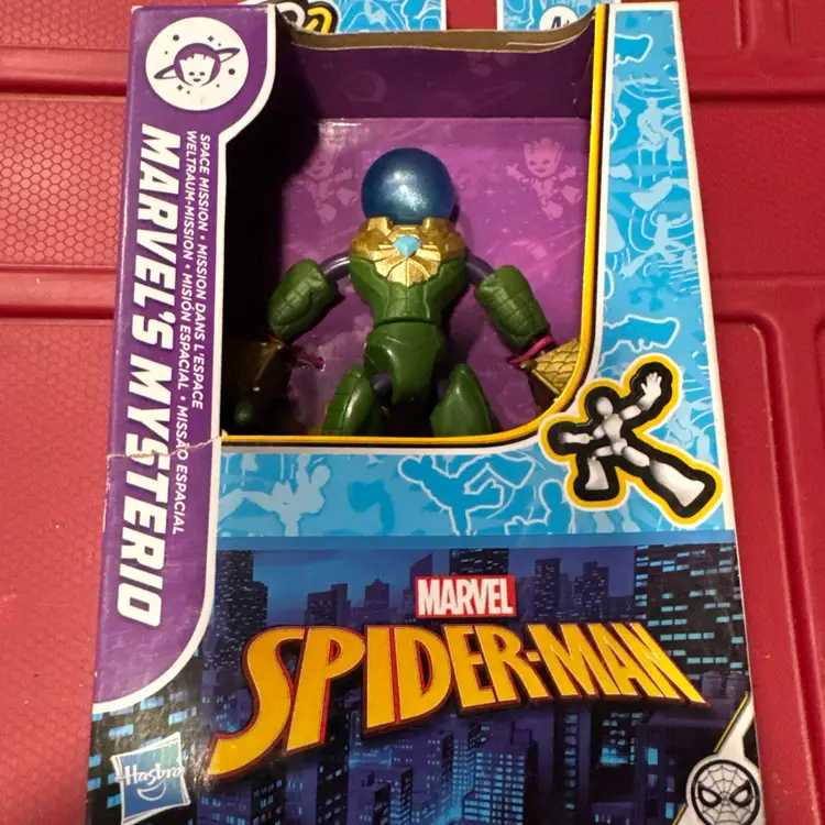 Marvel Spider-Man Bend & Flex Missions MYSTERIO Action Figure Toy 6" Flexible