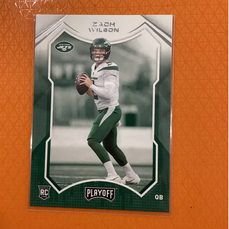 2021 Panini Playoff Zach Wilson RC #202 