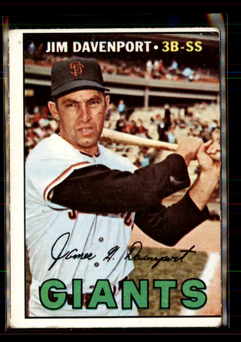 Jim Davenport 1967 Topps #441 - (144) - San Francisco Giants