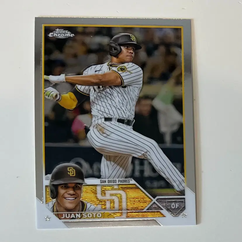 Juan Soto Topps Chrome San Diego Padres