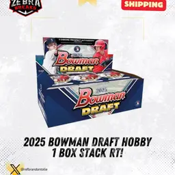 ZB 2639: 2025 Bowman Draft 1 Hobby Stack Rip 4
