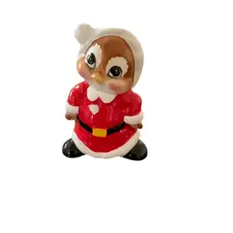 Vintage Homco Christmas Bird