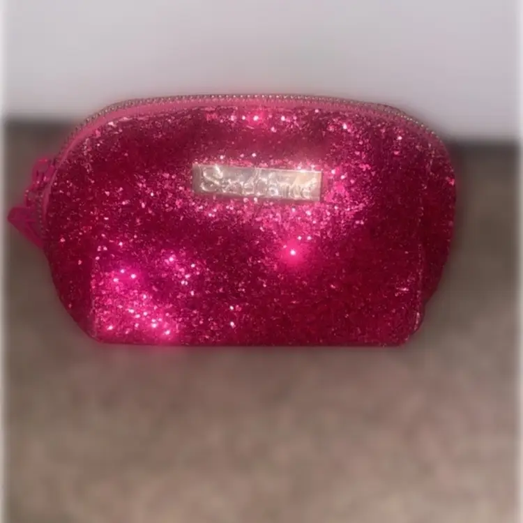 Pink Sparkly Pouch