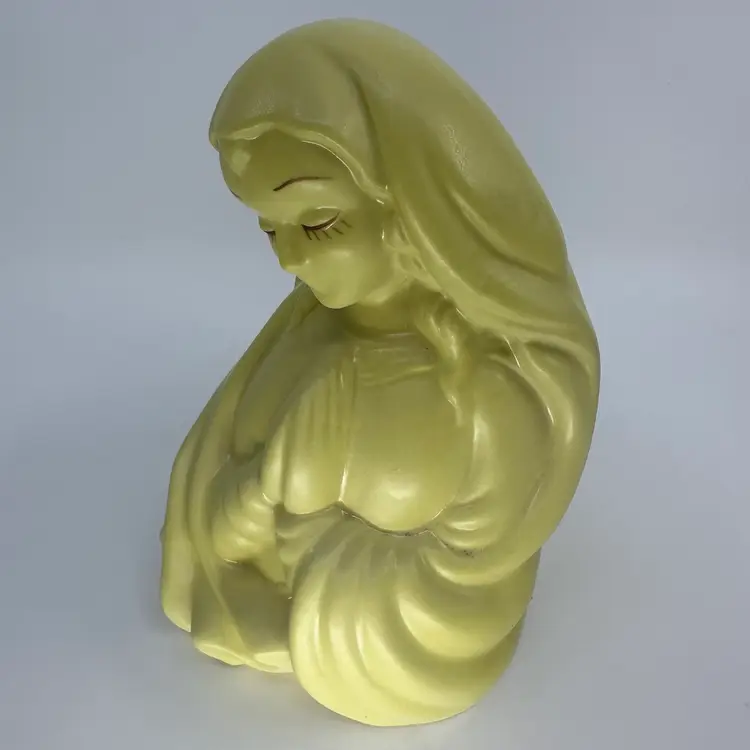 Vintage Hull Pottery Planter Virgin Mary 7”