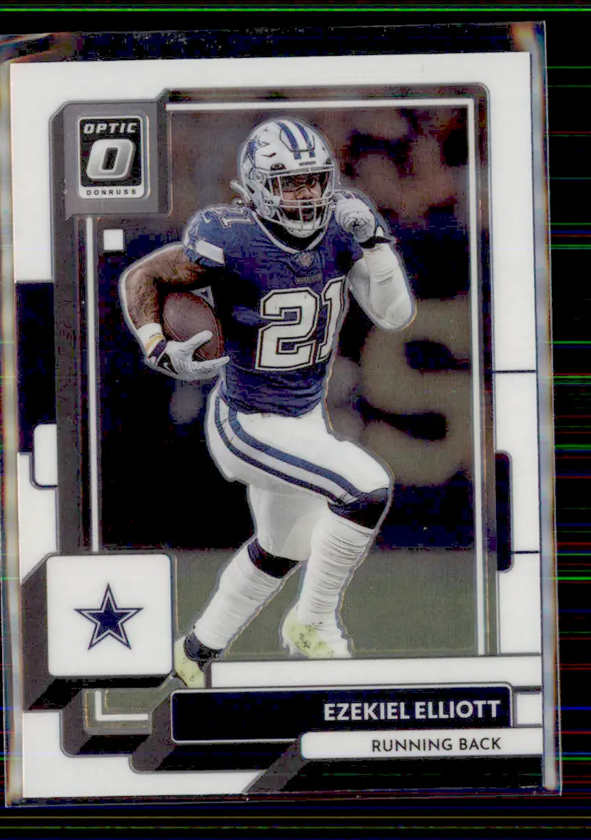 Ezekiel Elliott 2022 Donruss Optic #52 - Dallas Cowboys - (130-101)