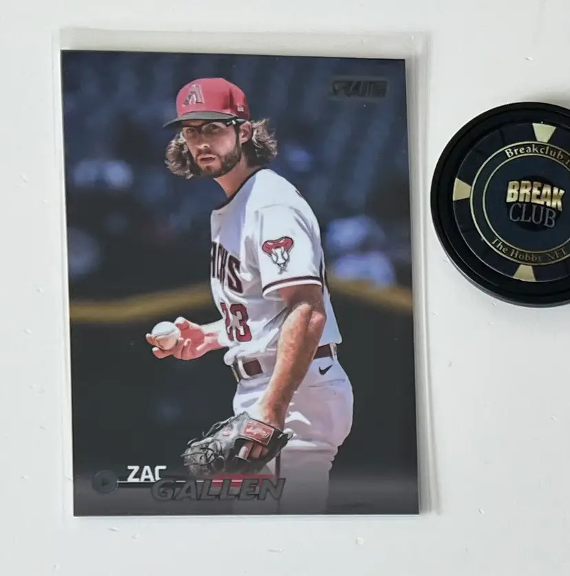 Zac Gallen Black Foil Arizona Diamondbacks
