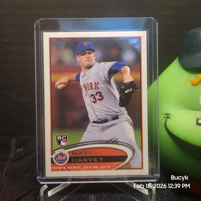 2012 Topps Update - Matt Harvey New York Mets