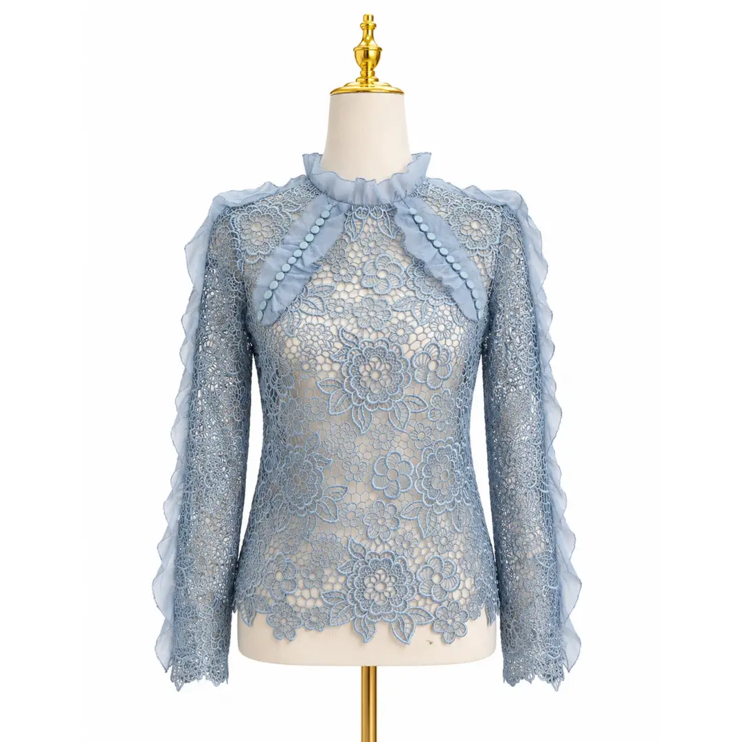 Self-Portrait Lace  Blouse Sz 4