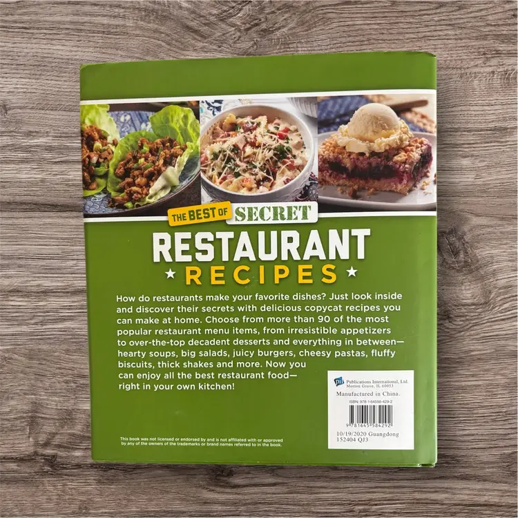 The Best Of Secret Restaurant Recipes
