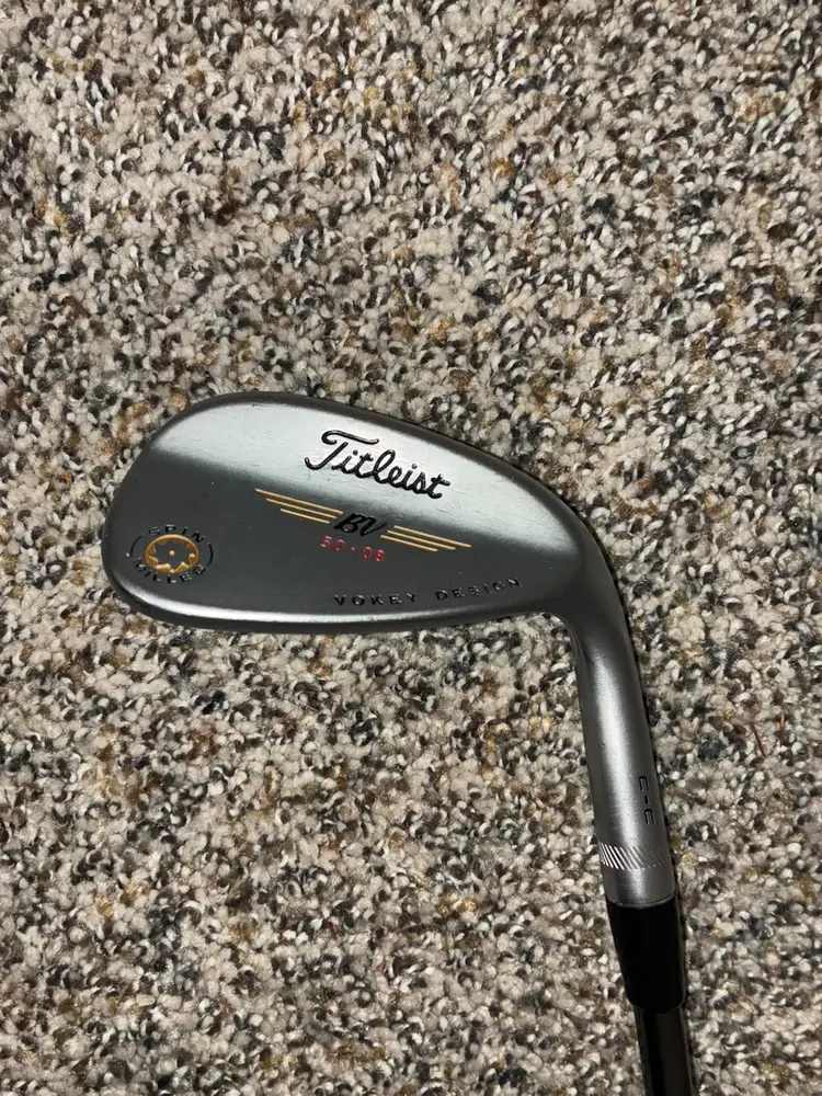 Titlest Vokey Tour Issue Spin Milled 50* Gap Wedge KBS Excellent Condition