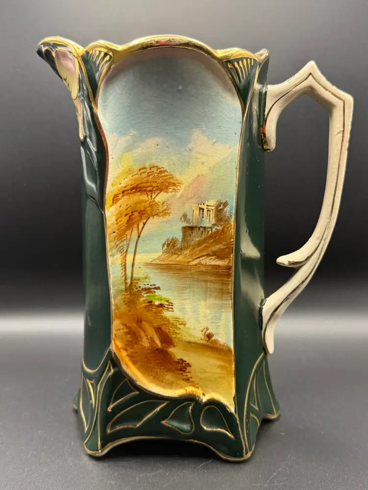 Vintage Hand painted pitcher
