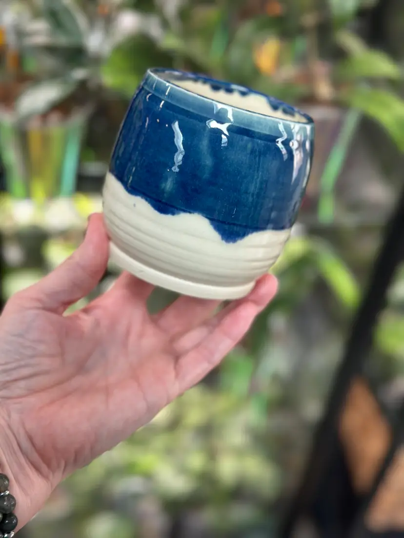 #03 Handmade pot, no drainage 3 inch