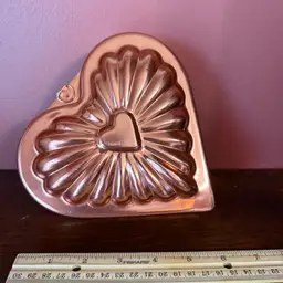 Copper Tinted Aluminum Mold - Small Heat