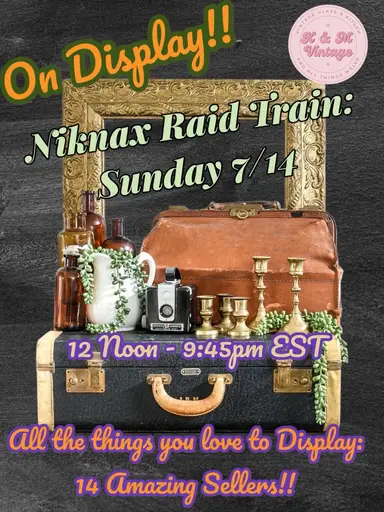 Things You Love To Display Train : Vases & Planters!!