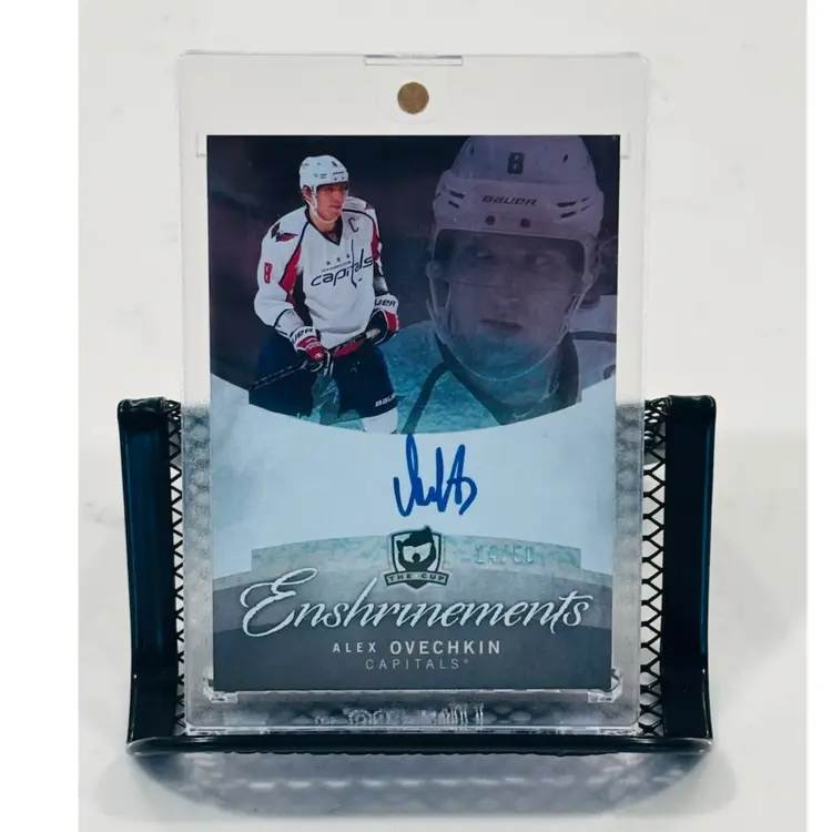 Alex Ovechkin The Cup Enshrinements Auto /50