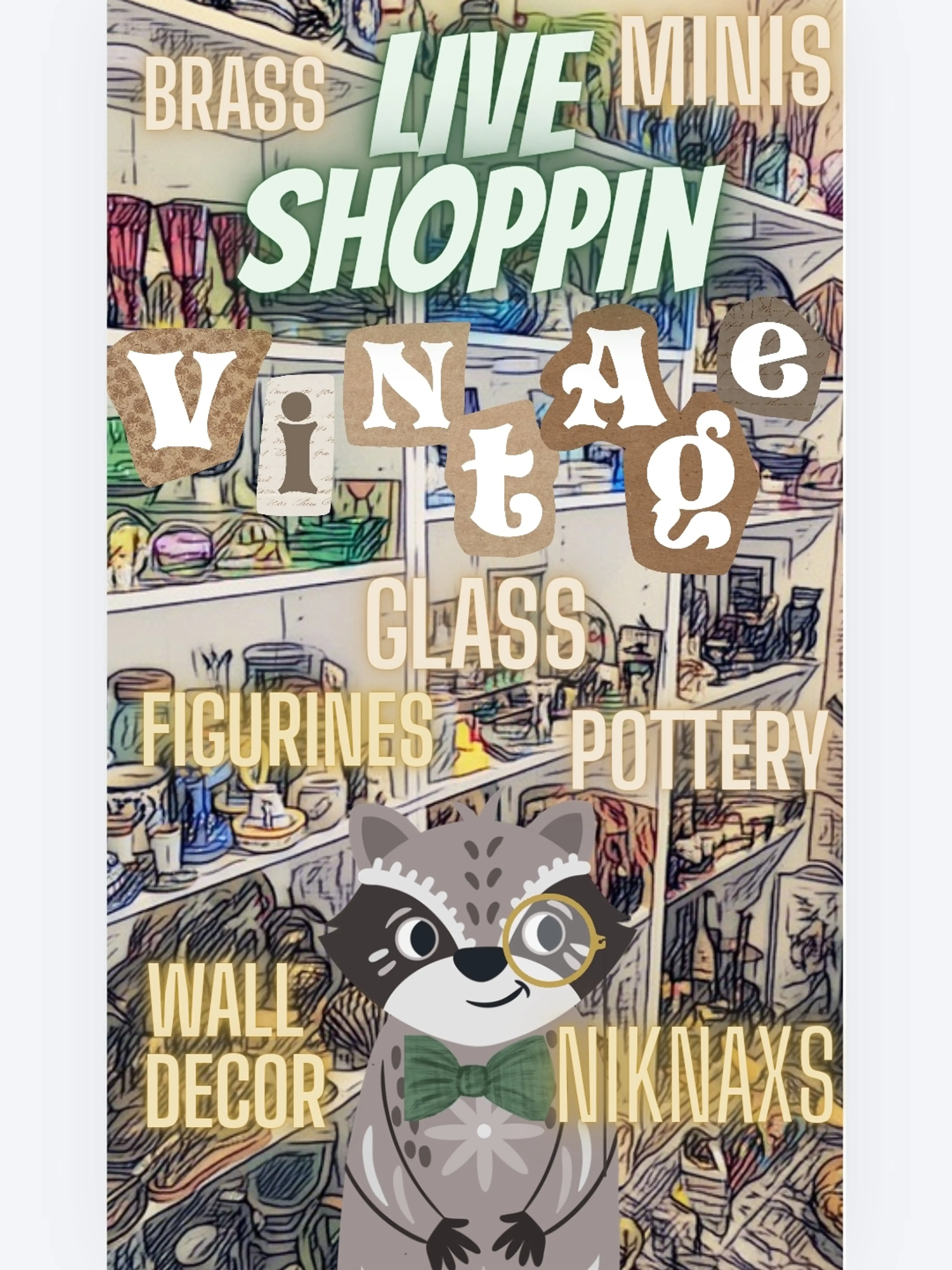 ⚜️SHELF SHOPPIN 😉W/LivinginVintage⚜️
