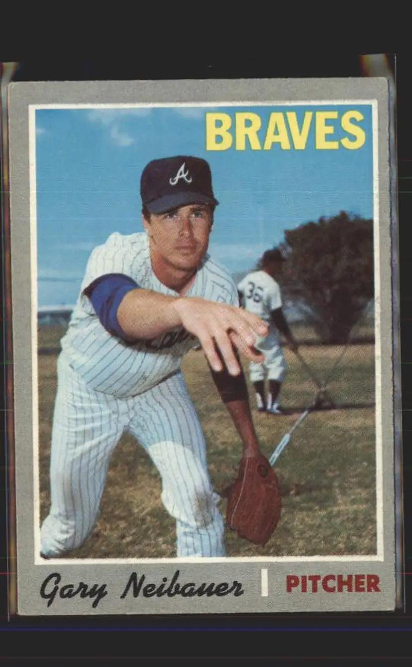 Gary Neibauer 1970 Topps #384 - () - Atlanta Braves