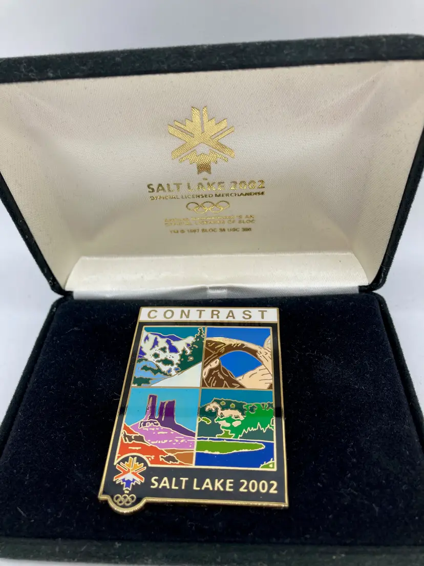 Salt Lake 2002 Winter Olympics | LIMITED EDITION Contrast Arches Desert Pin 253/2002