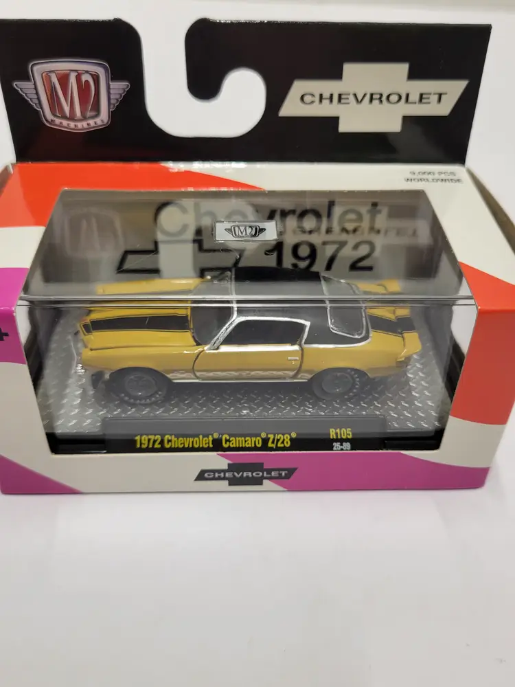 m2 machines 1972 chevrolet camaro z/28 1/64