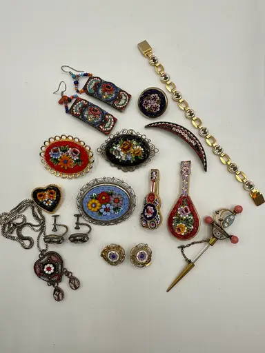 My First Jewelry Show!  Micro Mosaic, Lucinda, Bling & More!