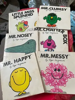 1980 Roger Hargreaves Books