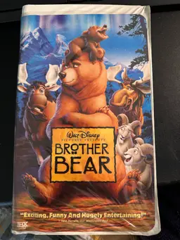 Rare! New & Sealed Walt Disney's Brother Bear VHS - THX Certified Collector's Edition